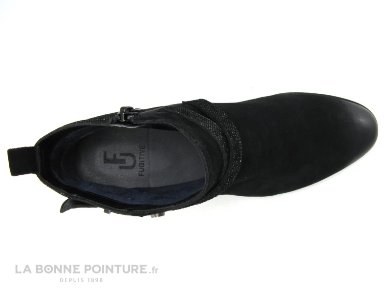 Fugitive RANDO Oil Noir Boots A Pois 8 Fugitive RANDO Oil Noir Boots A Pois – Image 6