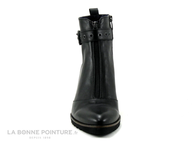 Dorking THAIS D8300 Sugar Negro - Bottine Noire - Talon Haut 4 Dorking THAIS D8300 Sugar Negro - Bottine Noire - Talon Haut – Image 2