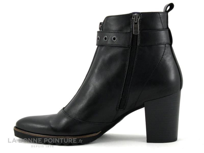 Dorking THAIS D8300 Sugar Negro - Bottine Noire - Talon Haut 5 Dorking THAIS D8300 Sugar Negro - Bottine Noire - Talon Haut – Image 3