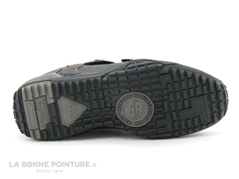 Dockers 44BN006-650120 - Basket Grise Homme - 2 Velcros 9 Dockers 44BN006-650120 - Basket Grise Homme - 2 Velcros – Image 7