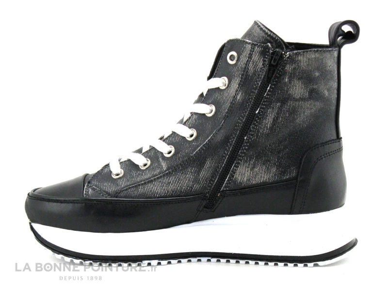 La Vie Est Belle - BORMIO - Birmania Blanco - Basket Montante Femme 5 La Vie Est Belle - BORMIO - Birmania Blanco - Basket Montante Femme – Image 3