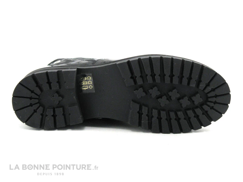 Hooper JUNO Croco Noir - Bottine Femme Interieur Fourrure 9 Hooper JUNO Croco Noir - Bottine Femme Interieur Fourrure – Image 7