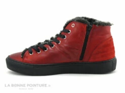 Morans GRALU Rouge - Basket Montante Femme - Fourrure Grise -LA BONNE POINTURE Soldes cd24607c73b9e66c561f35ea11d5d5ef img 3500.jpg 175716