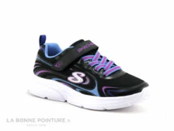 Skechers WAVY LITES Eureka Shine -303520L - Noir Multi - Sneakers Fille