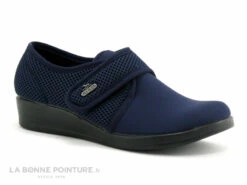 Fly Flot FORCADE Marine - Chausson Confort Velcro Femme