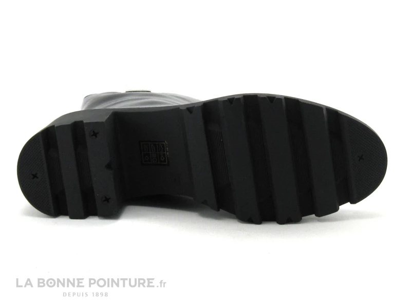 Les Tropeziennes DELIZIA 44535 Noir Vernis - Bottine Noire Talon Epais 9 Les Tropeziennes DELIZIA 44535 Noir Vernis - Bottine Noire Talon Epais – Image 7
