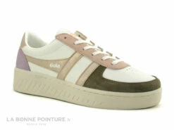 Gola GRANDSLAM Quadrant - Blanc Kaki Rose Gold - Sneakers Mode Femme -LA BONNE POINTURE Soldes cd24607c73b9e66c561f35ea11d5d5ef img 3565.jpg 175996
