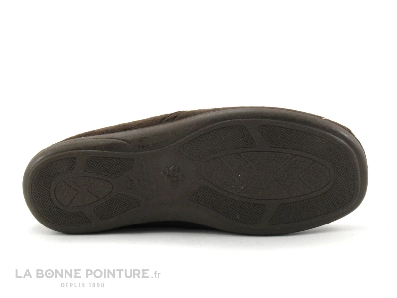 Koyuk 530776 Choco - Chausson Homme Velours Marron HOME 6 Koyuk 530776 Choco - Chausson Homme Velours Marron HOME – Image 4