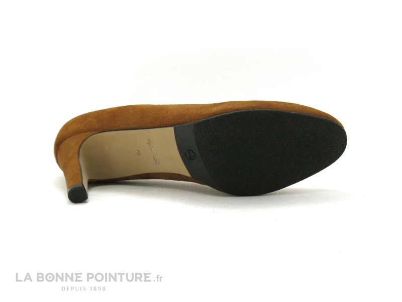 Tamaris 1-22414-25 Cognac - Escarpin Cuir Velours Marron 9 Tamaris 1-22414-25 Cognac - Escarpin Cuir Velours Marron – Image 7