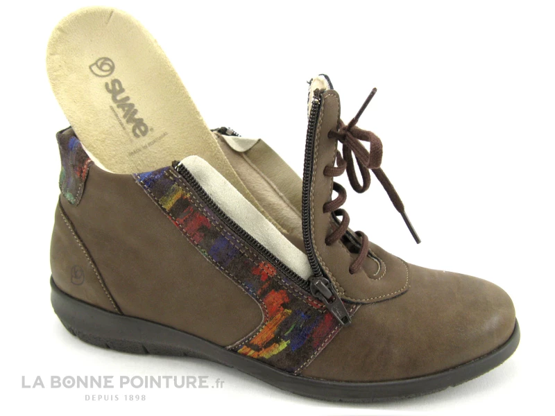 Suave Oxford 6601TS Coyote Multi - Chaussure Montante Femme 7 Suave Oxford 6601TS Coyote Multi - Chaussure Montante Femme – Image 5