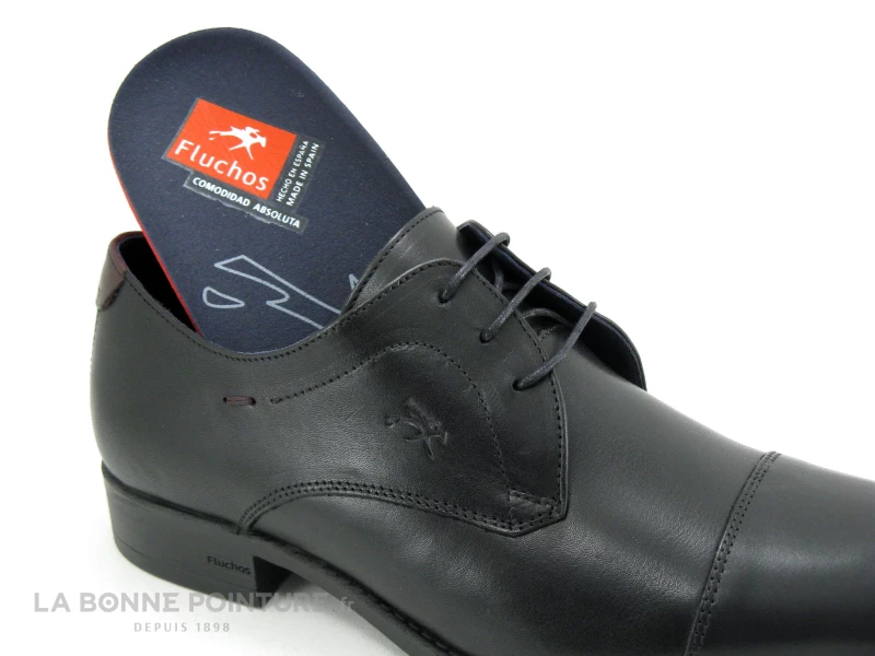 Fluchos F1055 Habana Negro Burdeos - Chaussure Habillee Homme 6 Fluchos F1055 Habana Negro Burdeos - Chaussure Habillee Homme – Image 5
