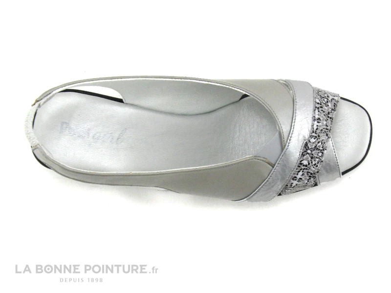 Pedi Girl LENO Argent - Gris - Nu-pieds Confort Femme 8 Pedi Girl LENO Argent - Gris - Nu-pieds Confort Femme – Image 6