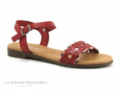 Eva Frutos 9189 Rouge - Sandale Plate Rouge - Femme -LA BONNE POINTURE Soldes cd24607c73b9e66c561f35ea11d5d5ef img 3721.jpg 133114