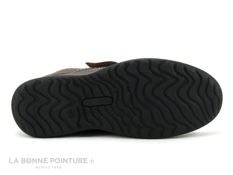 Arima OSVALD Coffee - Chaussure Homme Cuir Marron - Bride Velcro 9 Arima OSVALD Coffee - Chaussure Homme Cuir Marron - Bride Velcro – Image 7