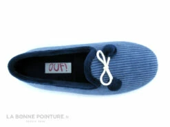 Ouf CIVET Jean - Chausson Femme Velours Cotele Bleu - Pompons -LA BONNE POINTURE Soldes cd24607c73b9e66c561f35ea11d5d5ef img 3731.jpg 176115