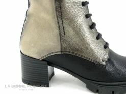 Hispanitas Bolero CH1211860 - Noir Gris Bronze - Bottine Lacet Talon Large -LA BONNE POINTURE Soldes cd24607c73b9e66c561f35ea11d5d5ef img 3738.jpg 164456