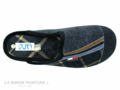 Ouf ABIDOS Noir Gris Jaune Ecossais - Pantoufle Mule Homme -LA BONNE POINTURE Soldes cd24607c73b9e66c561f35ea11d5d5ef img 3738.jpg 176123