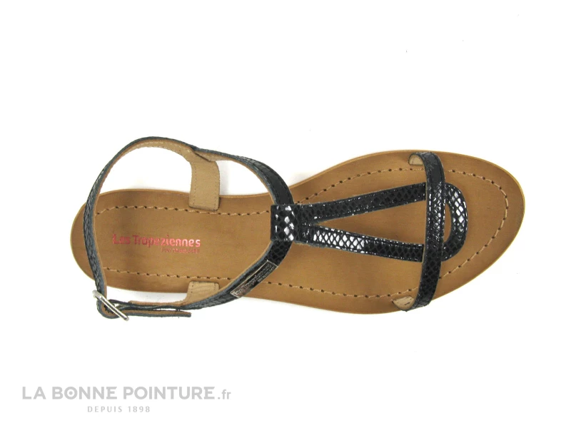 Tropeziennes Hamat Noir Serpent Nu-pieds 04178 8 Tropeziennes Hamat Noir Serpent Nu-pieds 04178 – Image 6