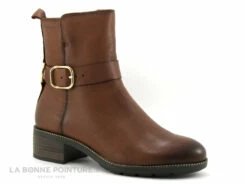 Tamaris 1-25322-27 Marron - Bottine Zippee - Bride Cheville Boucle Or -LA BONNE POINTURE Soldes cd24607c73b9e66c561f35ea11d5d5ef img 3791.jpg 164533