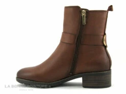 Tamaris 1-25322-27 Marron - Bottine Zippee - Bride Cheville Boucle Or -LA BONNE POINTURE Soldes cd24607c73b9e66c561f35ea11d5d5ef img 3793.jpg 164529