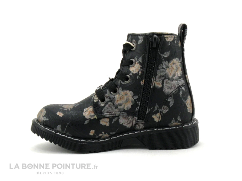 Dockers 43CU738 Noir Rose - Bottine Lacet Fille 5 Dockers 43CU738 Noir Rose - Bottine Lacet Fille – Image 3