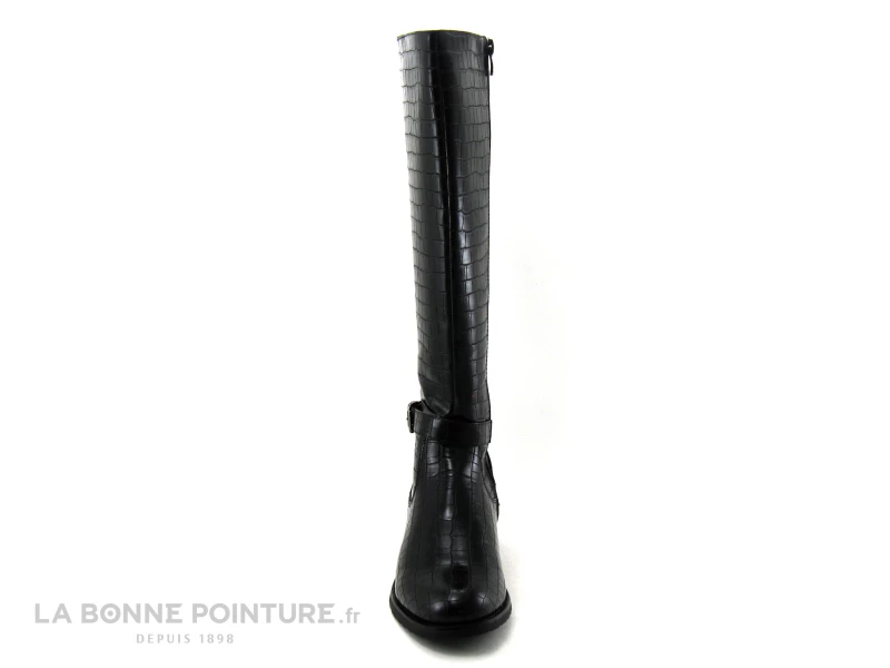 LPB ARINA Noir Croco - Botte Femme CH04BT009 4 LPB ARINA Noir Croco - Botte Femme CH04BT009 – Image 2