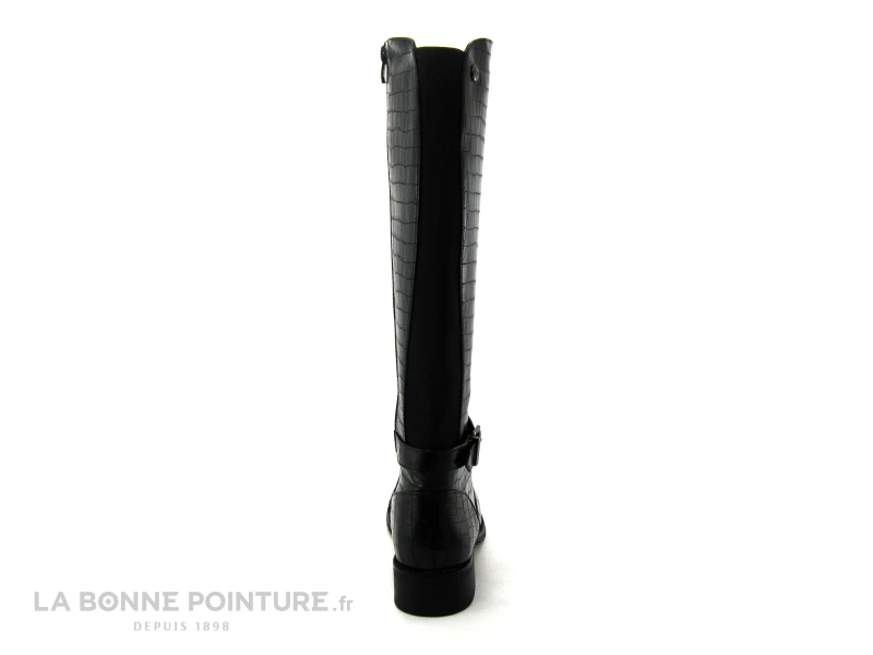 LPB ARINA Noir Croco - Botte Femme CH04BT009 6 LPB ARINA Noir Croco - Botte Femme CH04BT009 – Image 4