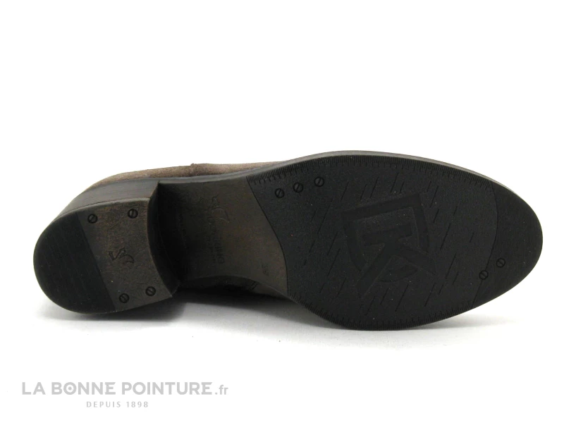 Dorking ROX D8326 Calf - Fango - Bottine Western Femme Marron Taupe 9 Dorking ROX D8326 Calf - Fango - Bottine Western Femme Marron Taupe – Image 7