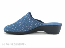 Semelflex COLETTE - Bleu Jeans - Pois Argent - Pantoufle Mule Femme 11 Semelflex COLETTE - Bleu Jeans - Pois Argent - Pantoufle Mule Femme -LA BONNE POINTURE Soldes cd24607c73b9e66c561f35ea11d5d5ef img 3990.jpg 133370