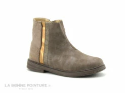 3 Pommes AMINATA Marron-beige Rose - Boots Fille