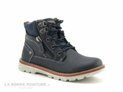 Wipop WOLANT Marine - Chaussure Montante GARCON