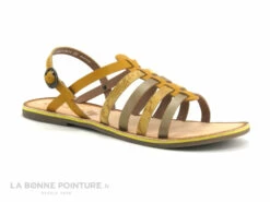 Kickers DIXON Jaune Serpent - 695571-30-73 - Sandale -LA BONNE POINTURE Soldes cd24607c73b9e66c561f35ea11d5d5ef img 4166.jpg 133566