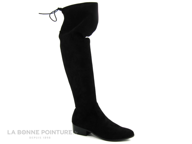 The Divine Factory QL4553 Noir - Botte Cuissarde Noire 3 The Divine Factory QL4553 Noir - Botte Cuissarde Noire