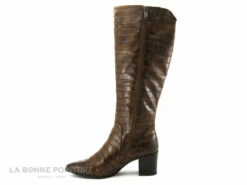 Marco Tozzi 2-25509-27 - Chestnut Croco - Botte Femme Talon Haut -LA BONNE POINTURE Soldes cd24607c73b9e66c561f35ea11d5d5ef img 4220.jpg 165011