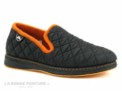 Semelflex SUPER REMY Noir - Orange - Chausson Homme