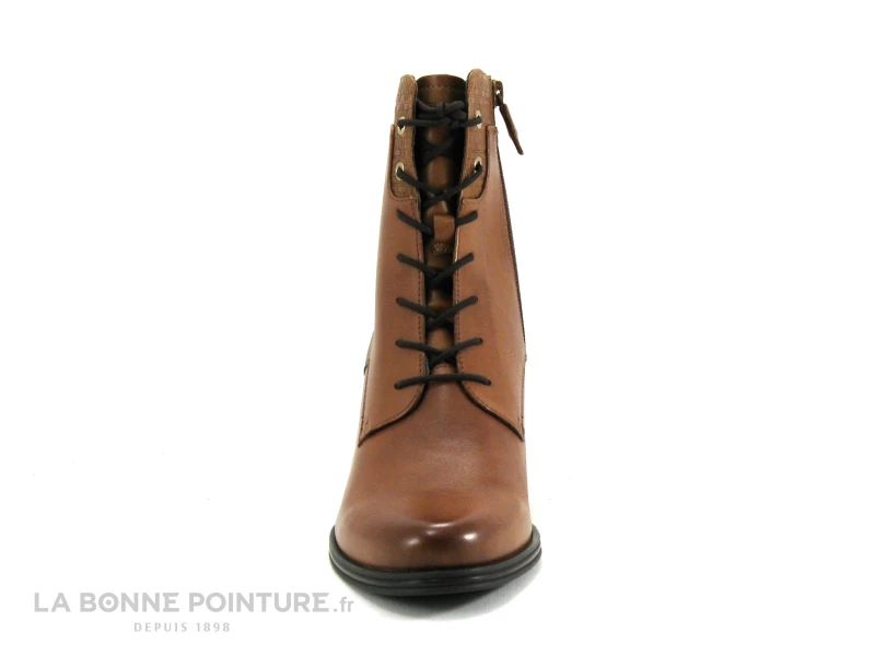 Tamaris 1-25110-29 Nut - Bottine Marron Clair - Talon Haut 4 Tamaris 1-25110-29 Nut - Bottine Marron Clair - Talon Haut – Image 2