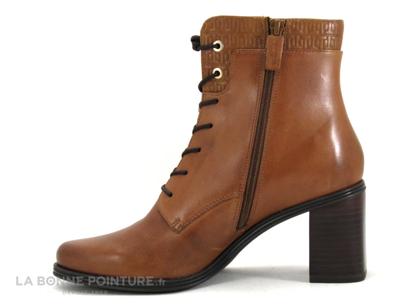 Tamaris 1-25110-29 Nut - Bottine Marron Clair - Talon Haut 5 Tamaris 1-25110-29 Nut - Bottine Marron Clair - Talon Haut – Image 3