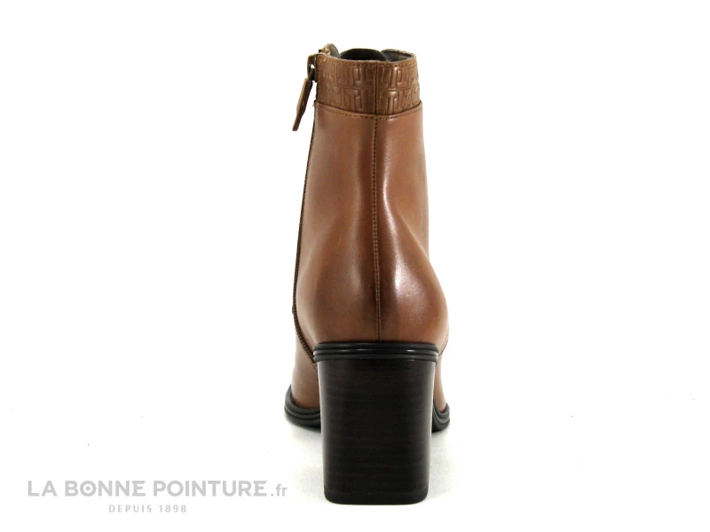 Tamaris 1-25110-29 Nut - Bottine Marron Clair - Talon Haut 6 Tamaris 1-25110-29 Nut - Bottine Marron Clair - Talon Haut – Image 4