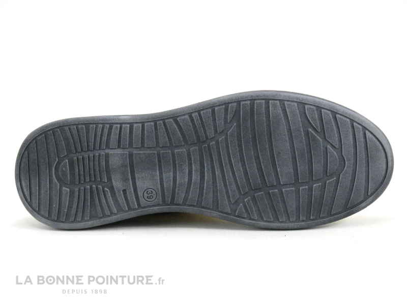 Karyoka BOBER Jaune - Chaussure Basse Femme Cuir Jaune 9 Karyoka BOBER Jaune - Chaussure Basse Femme Cuir Jaune – Image 7