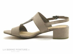 Marco Tozzi 2-28202-22 Taupe - Nu-pieds Talon Large -LA BONNE POINTURE Soldes cd24607c73b9e66c561f35ea11d5d5ef img 4419.jpg 133820