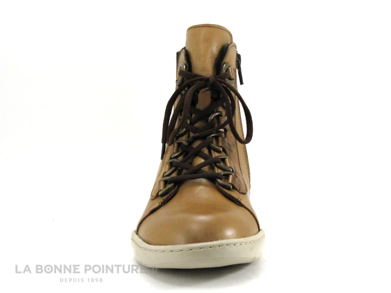 Karyoka STAN Camel - Chaussure Montante Femme Marron Clair 4 Karyoka STAN Camel - Chaussure Montante Femme Marron Clair – Image 2