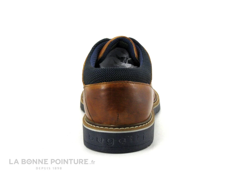 Bugatti CAJ 331837054100 Cognac - Chaussure Derbi Homme Marron 6 Bugatti CAJ 331837054100 Cognac - Chaussure Derbi Homme Marron – Image 4