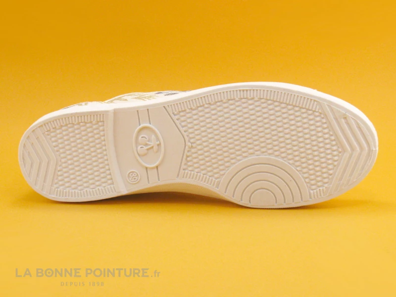 Le Temps Des Cerises BASIC 02 Chiba - Tennis Toile Fleurie 9 Le Temps Des Cerises BASIC 02 Chiba - Tennis Toile Fleurie – Image 7