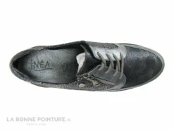 Inea LUTIN - Reptile Gris Noir - Chaussure Basse Compensee -LA BONNE POINTURE Soldes cd24607c73b9e66c561f35ea11d5d5ef img 4590.jpg 152922