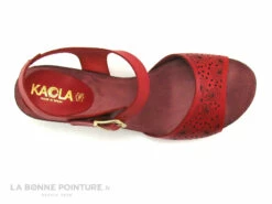 Kaola 610 A Rouge - Sandale Femme Petit Talon -LA BONNE POINTURE Soldes cd24607c73b9e66c561f35ea11d5d5ef img 4622.jpg 134064
