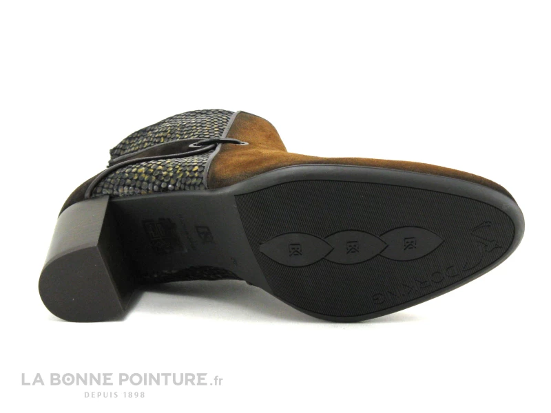 Dorking KING D8925 Cuero Ebano Mostaza - Bottine Marron Talon Haut 9 Dorking KING D8925 Cuero Ebano Mostaza - Bottine Marron Talon Haut – Image 7