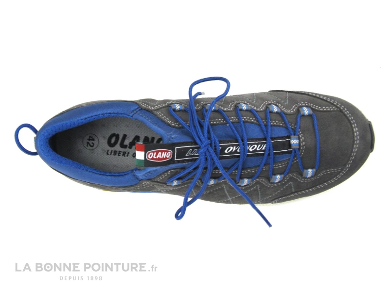Olang GHIBLI Gris Bleu - Basket Randonnee Homme 8 Olang GHIBLI Gris Bleu - Basket Randonnee Homme – Image 6