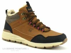 Route 66 PILOTI Camel Noir - Chaussure Montante Homme -LA BONNE POINTURE Soldes cd24607c73b9e66c561f35ea11d5d5ef img 4639.jpg 177321