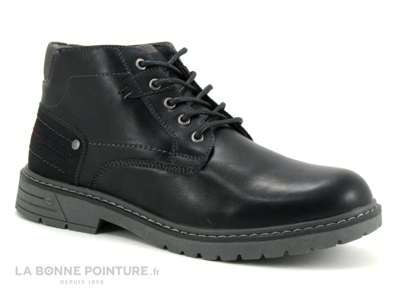 Broker And Co 18836 Noir - Chaussure Montante Homme 7 Broker And Co 18836 Noir - Chaussure Montante Homme – Image 5