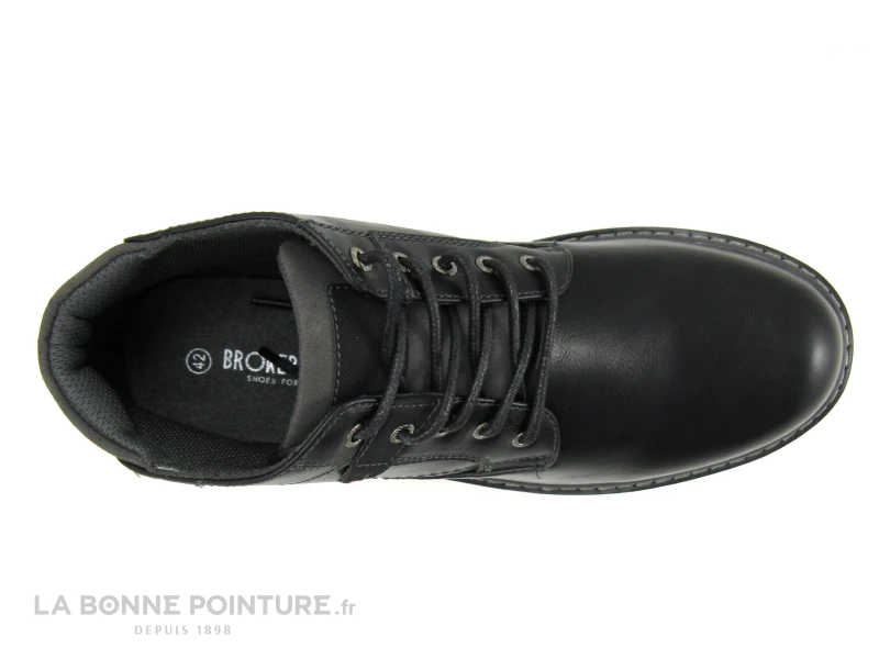 Broker And Co 18836 Noir - Chaussure Montante Homme 5 Broker And Co 18836 Noir - Chaussure Montante Homme – Image 3